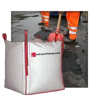 Kaugummiasphalt ® Reparaturasphalt für Schlaglöcher im BigBag Kaltasphalt 980 kg