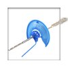 Dämmstoff Klemm-Clips für Luftschichtanker Lipclip mit Abtropfstreifen 500 Stück