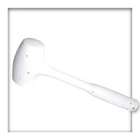 Gummihammer 500g weiß Plattenhammer Schonhammer...