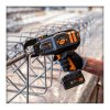 TJEP ULTRA GRIP 40 für Ø 12-40 mm Akku Drahtbindemaschine + 100 Rollen Bindedraht Vorführgerät