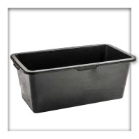 3 Stk. 40 Liter Mörtelkasten Pflanzwanne Tuppe Zementkübel Maurerkasten