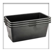 3 Stk. 80 Liter Mörtelkasten Pflanzwanne Tuppe...